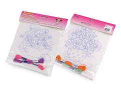 Dětské vyšívání s předtištěným motivem 2 ks