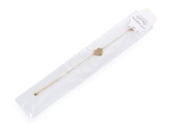 Náramek z nerezové oceli srdce