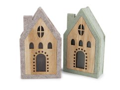 Filcový domeček svítící