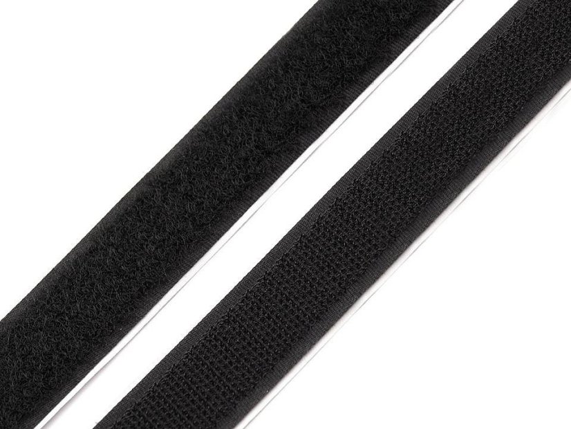Suchý zip háček + plyš samolepicí šíře 20 mm