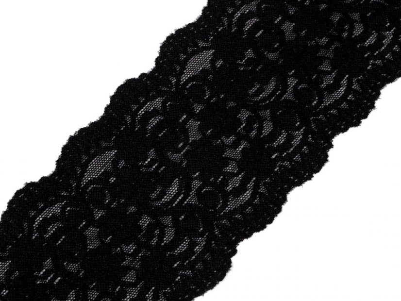 Elastická krajka / vsadka šíře 10 cm