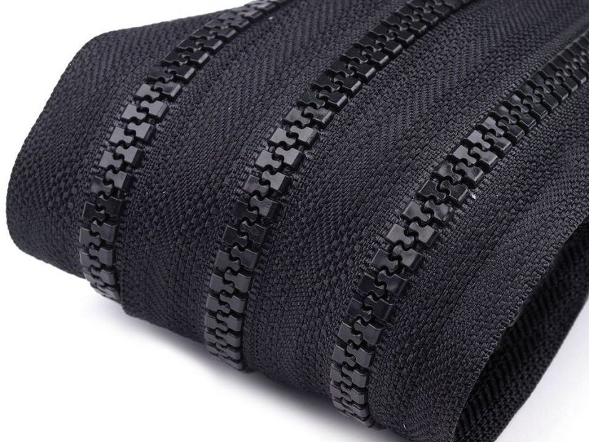 Zip kostěný 5 mm metráž