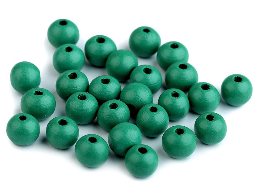 Dřevěné korálky Ø10 mm