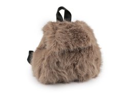 Kožešinový batoh 27x30 cm