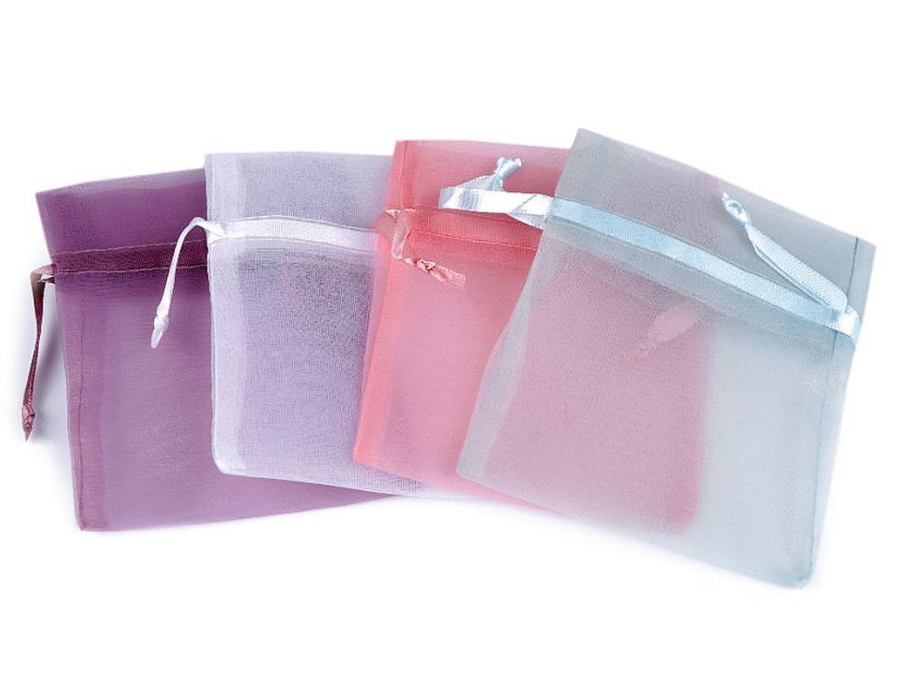 Dárkový pytlík 10x12,5 cm organza shine