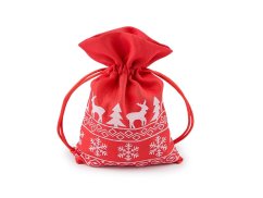 Vánoční dárkový pytlík 10x15 cm