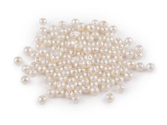 Skleněné voskové perly vroubkované Ø4 mm