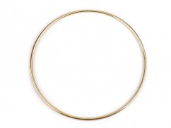 Kovový kruh na lapač snů / k dekorování Ø21 cm