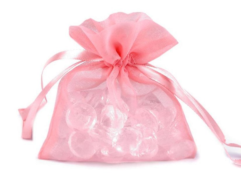 Dárkový pytlík 10x12,5 cm organza shine