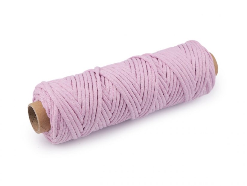 Bavlněná šňůra macrame Ø3 mm