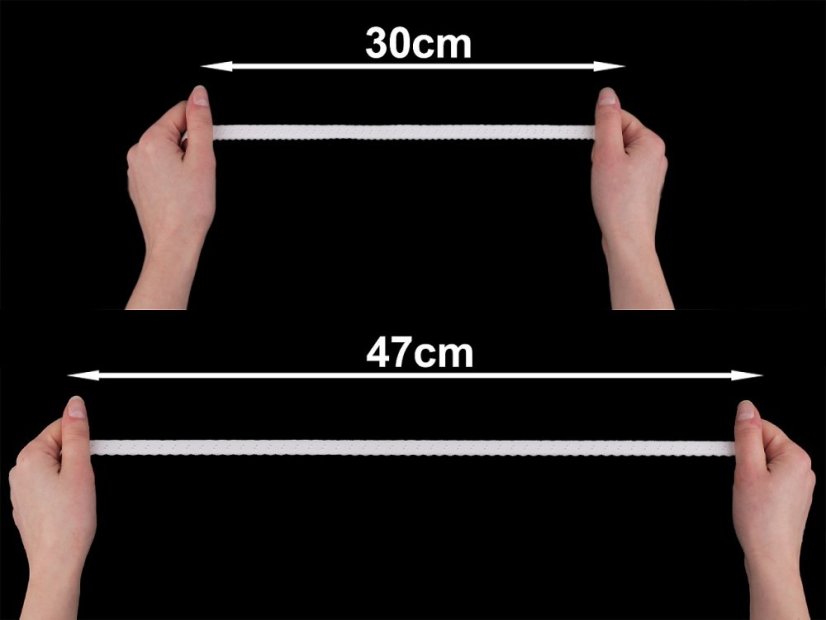 Ozdobná lemovací pruženka šíře 10 mm